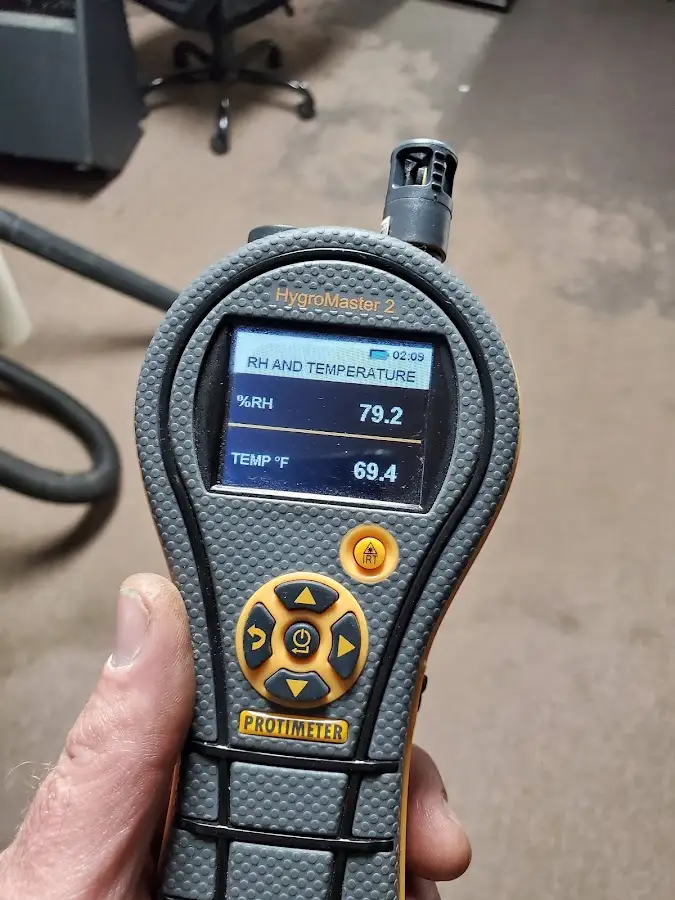 Moisture meter humidity assessment for Fire & Smoke Damage Restoration in Kenwood
